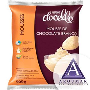 NESTLE DOCELLO MOUSSE CHOC.BCO.500G