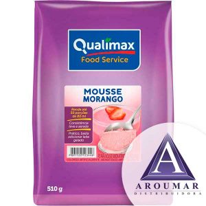 MOUSSE MORANGO QUALIMAX 510GR.