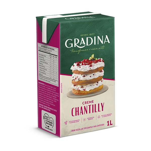 Creme Chantilly Gradina 1kg - Compra Food Service